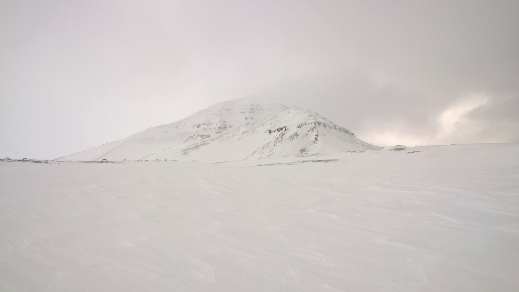 Le sommet en vue