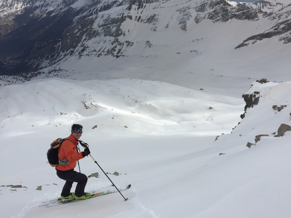 Allez, j'attaque la descente