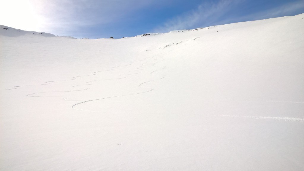 1ère descente