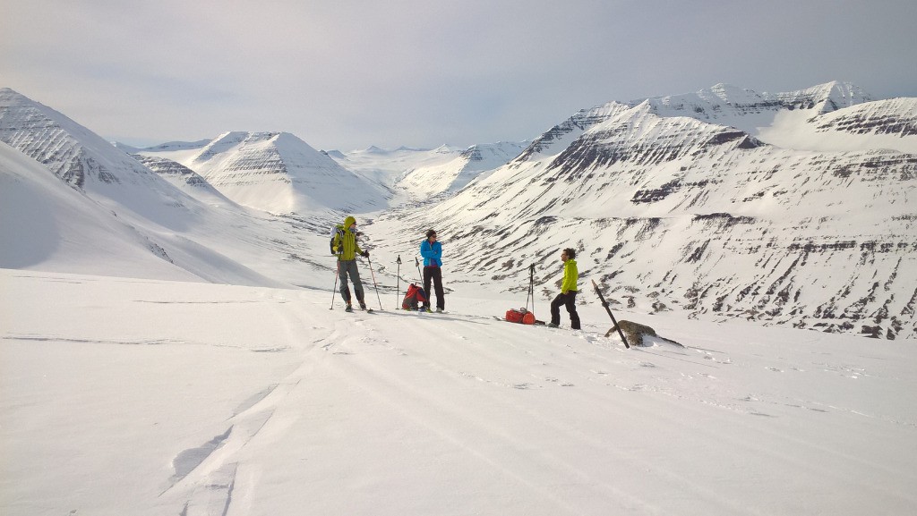 Pause à 720m, le paysage se dévoile