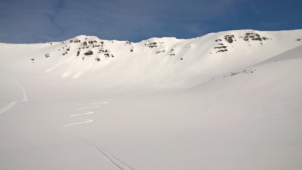 #9 Descente en face SW Descente en face SW