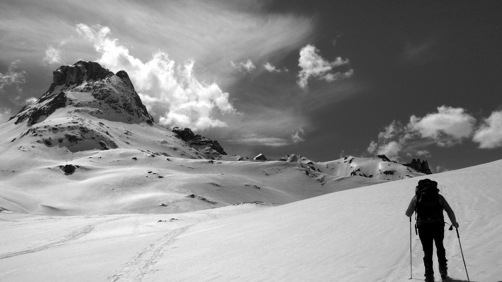 Au dessus du Lac des Rochilles