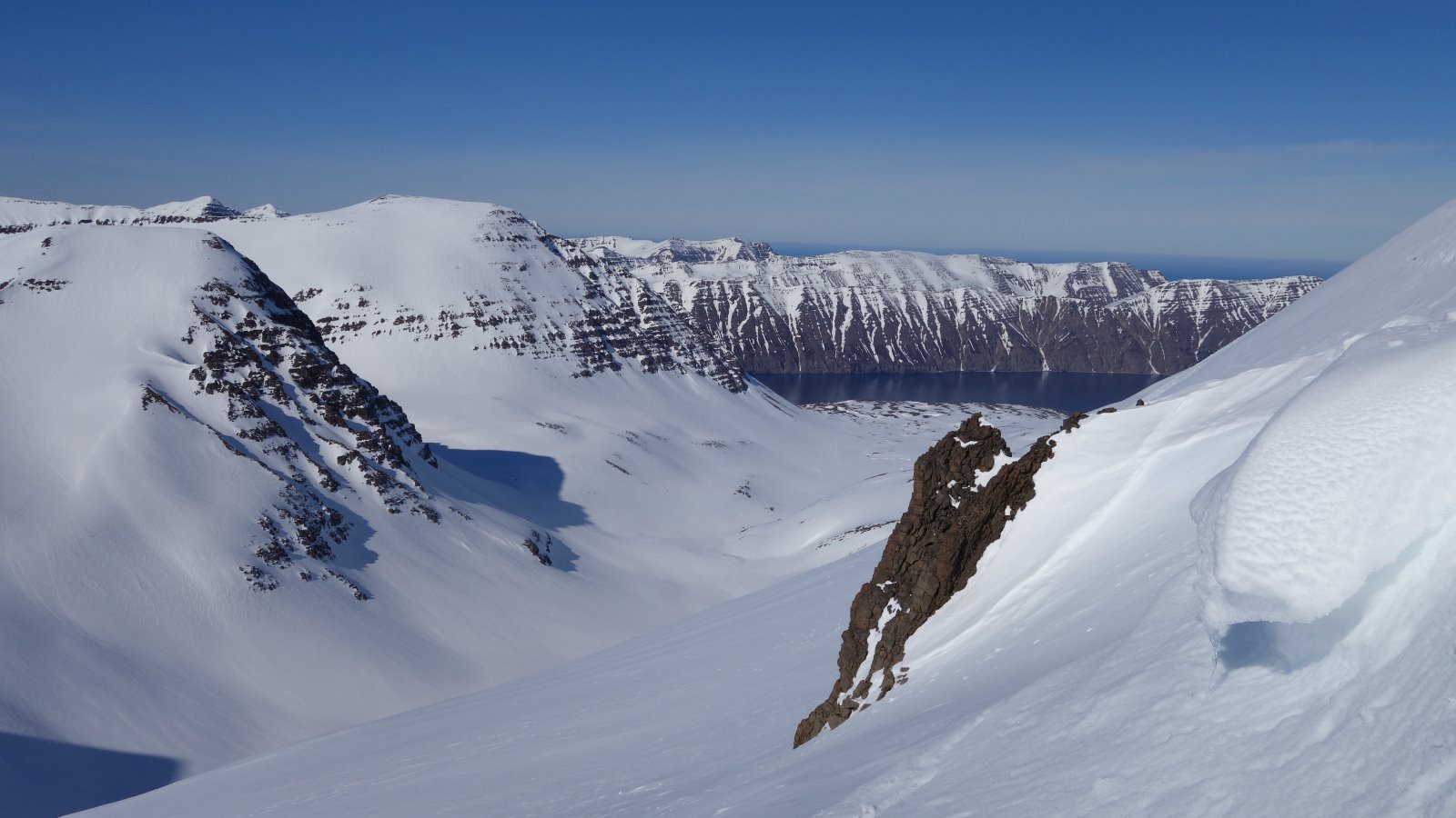 Panorama sur le Hedinsfjordur