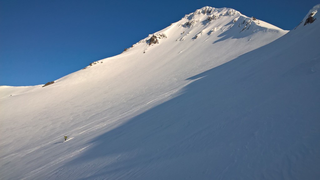 Dernière petite redescente en nord