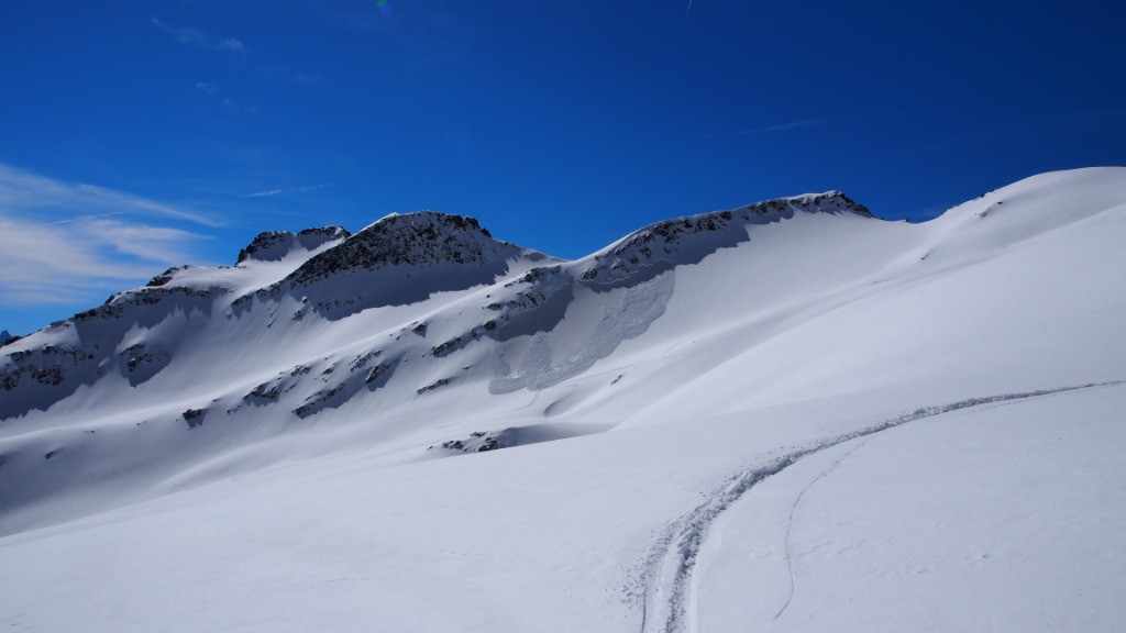 Autre point de vue de la coulée à la descente