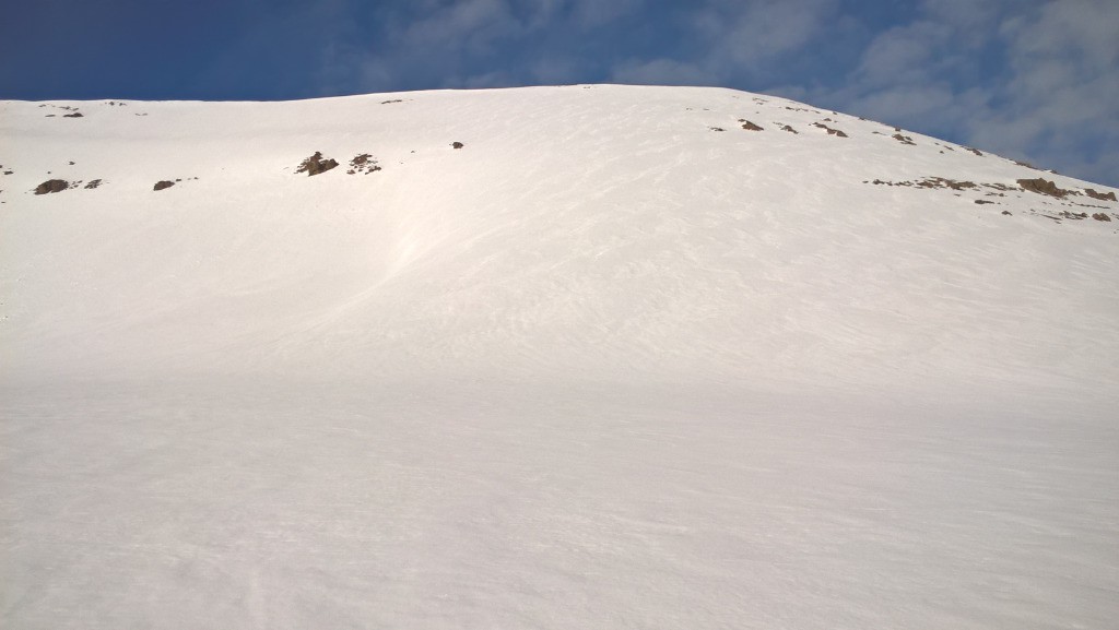 La face de montée