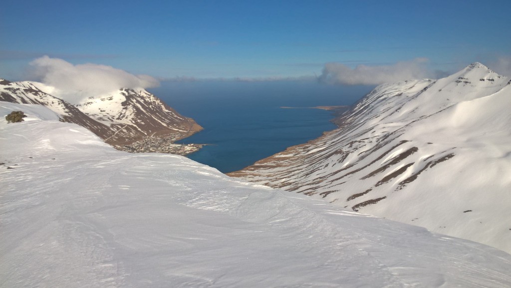 Vue du premier sommet