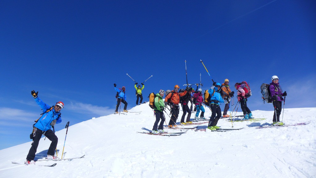 Au sommet du Fluchtkogel