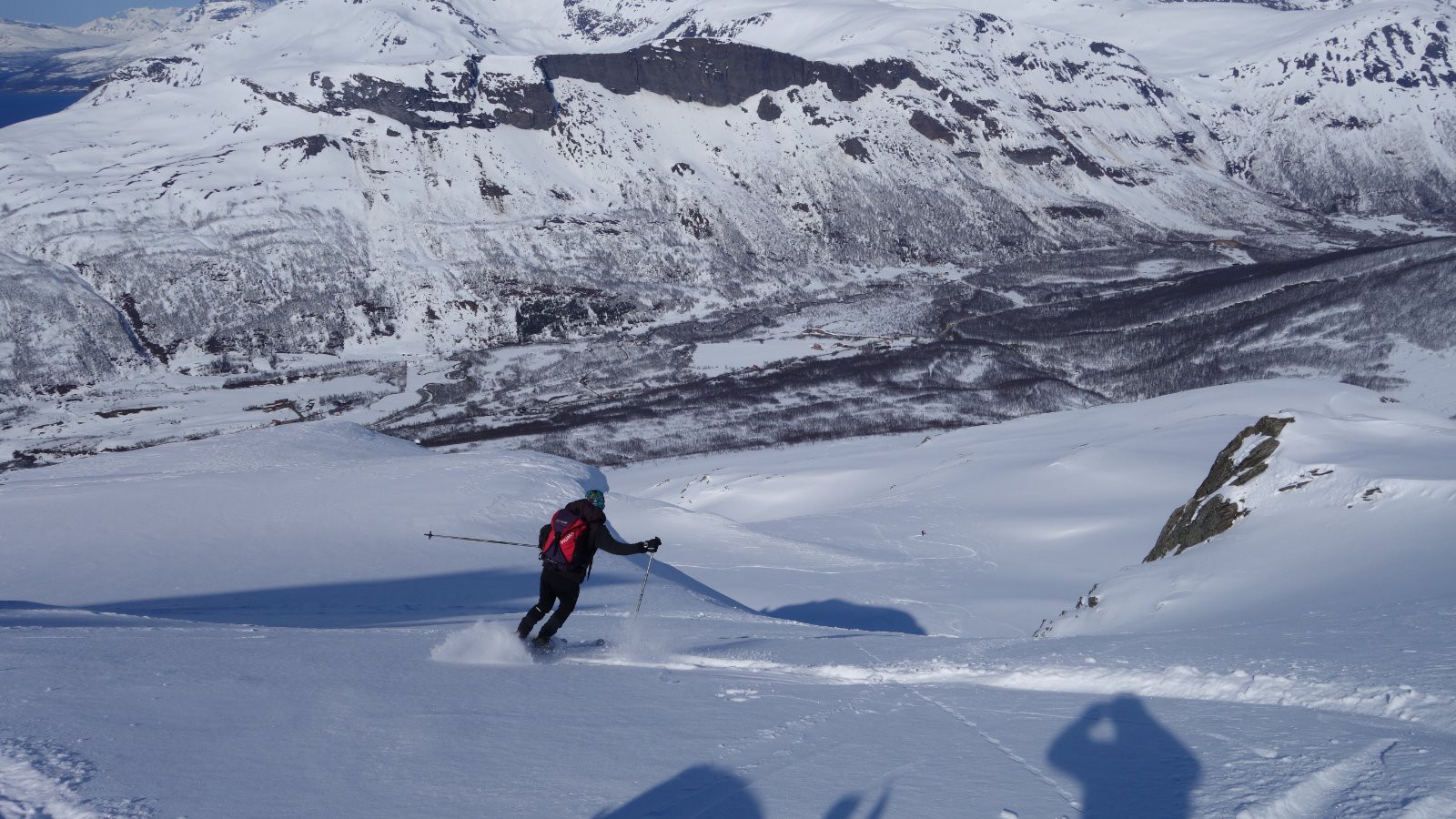 Pierre attaque la première descente