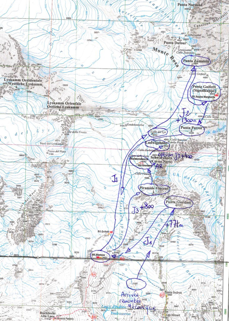 #1 Itinéraire prévu initialement... Itinéraire prévu initialement...