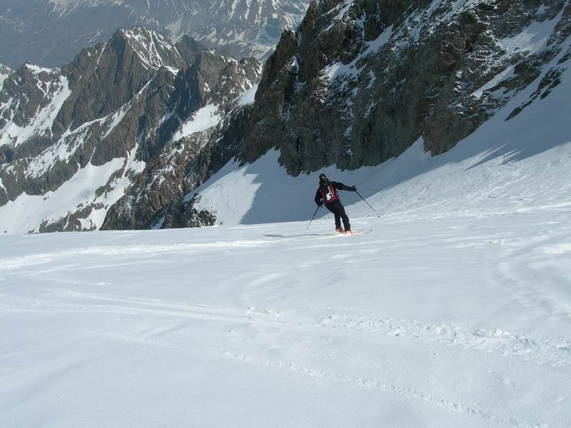 #7 glacier des agneaux 1 : de la poudreuse tassée, que du bonheur!! glacier des agneaux 1 : de la poudreuse tassée, que du bonheur!!