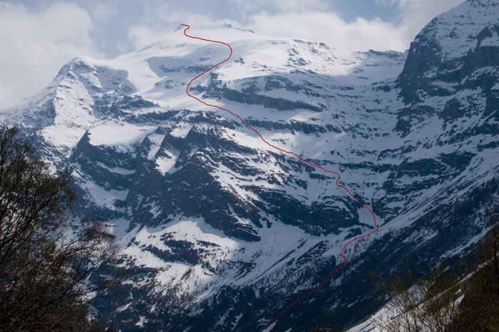 #4 Charbonnel Face NO : L Charbonnel Face NO : L'itinéraire d'aujourd'hui. Classique.