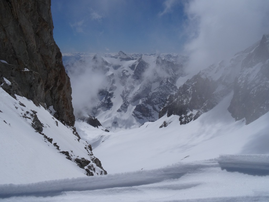 en haut du Col du Glacier Noire