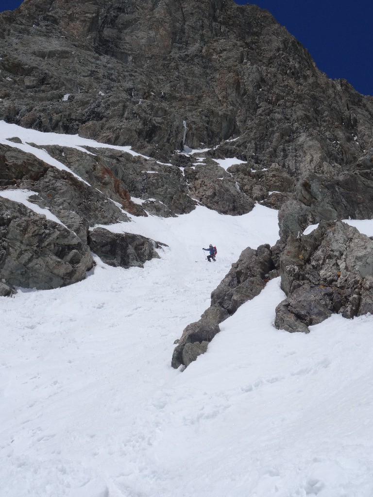 dans le couloir de La grande Sagne