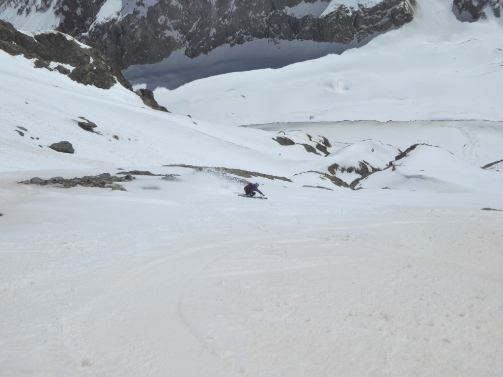 #51 tout à fond dessous le couloir du col de la Grande Sagne tout à fond dessous le couloir du col de la Grande Sagne