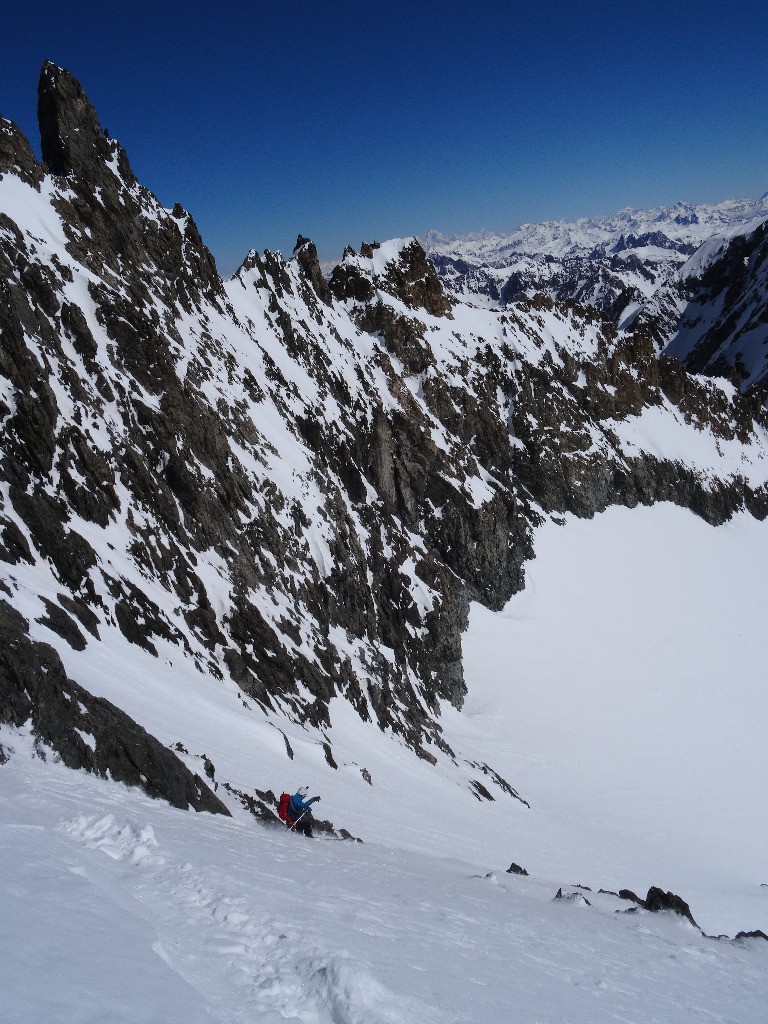 partie médiane du couloir ENE de la Pointe Louise