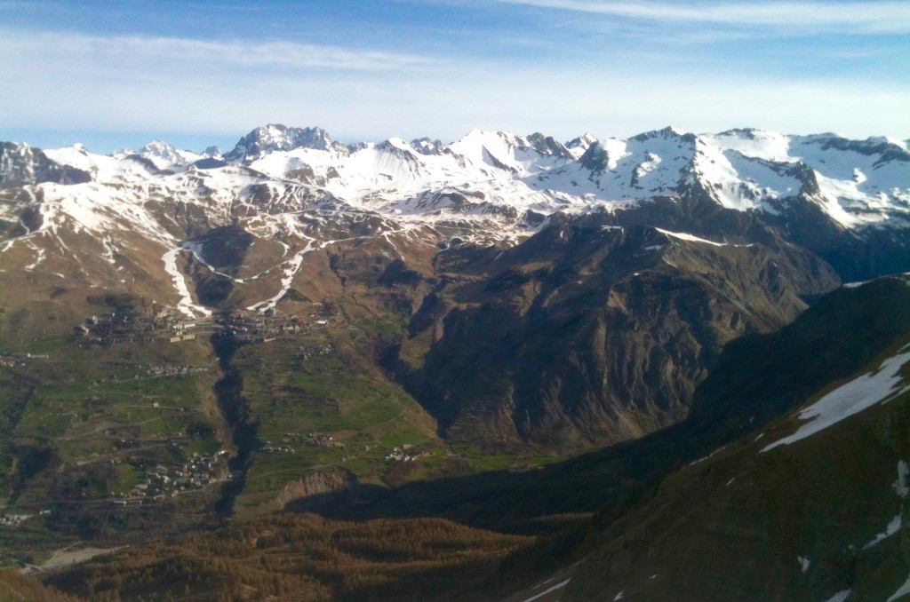 état des pentes Sud - Merlette et le Sirac