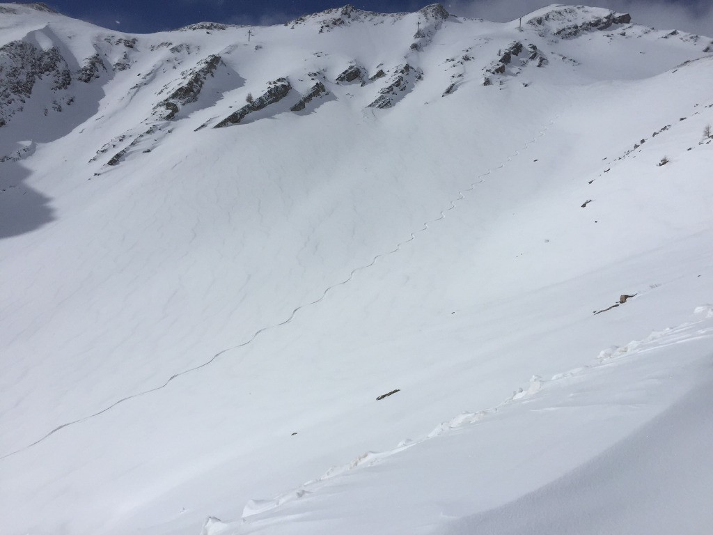 Pendant la 2° montée