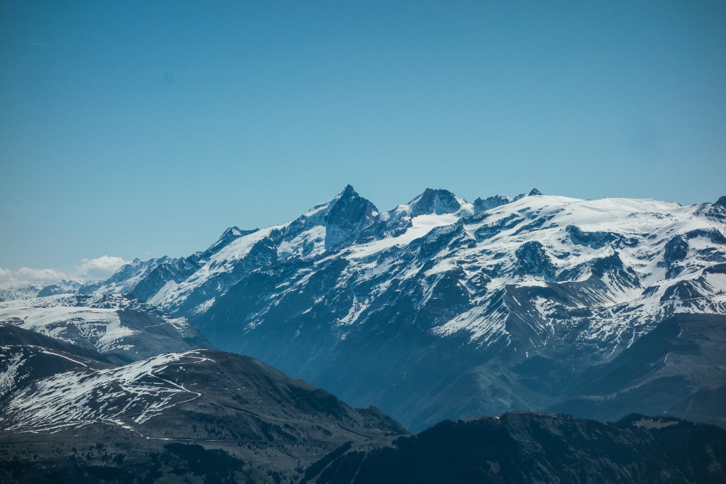 Meije, Rateau et glacier de la Girose