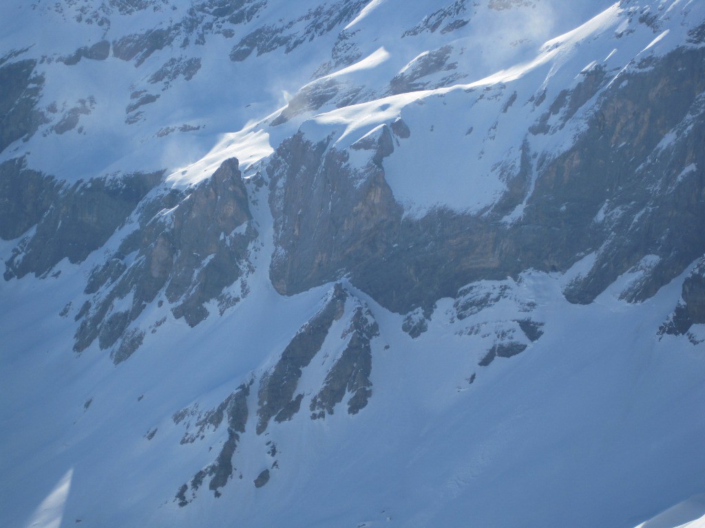 Munia, zoom sur le Passet depuis le sommet du Bouneu (le 02/05).