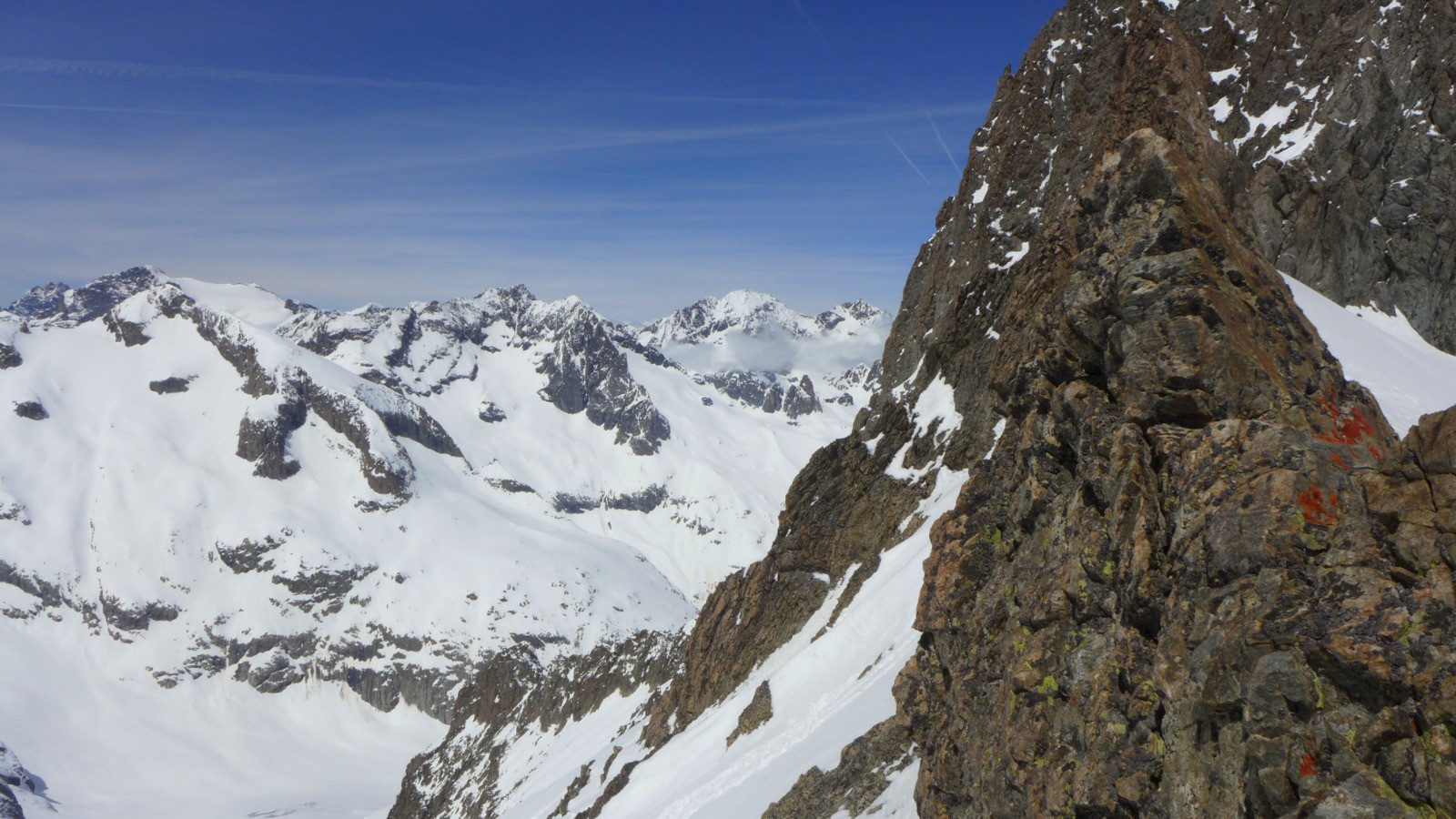 Au-dessus du Gioberney, les Rouies