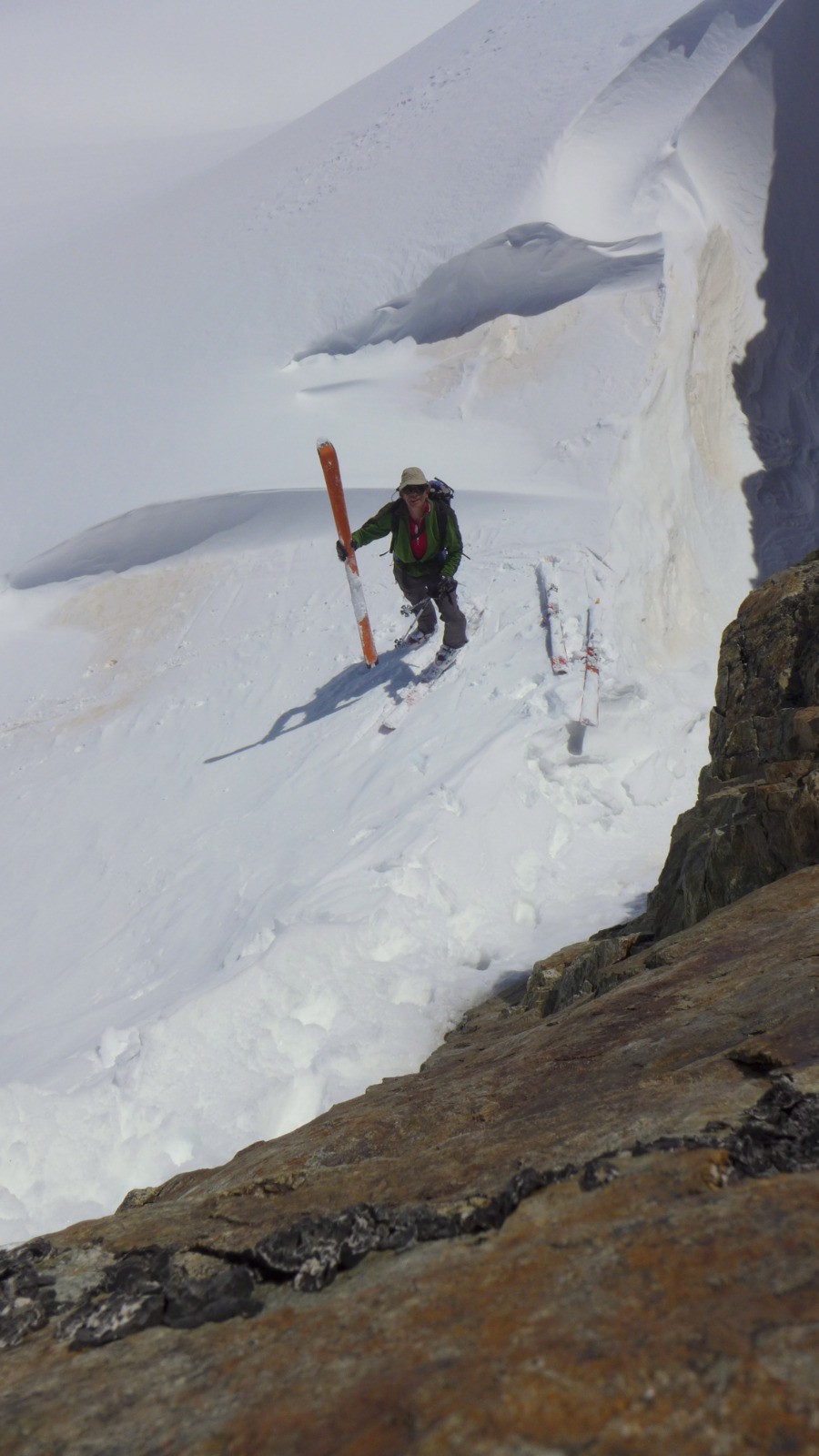 Au-dessus du col du Sélé.