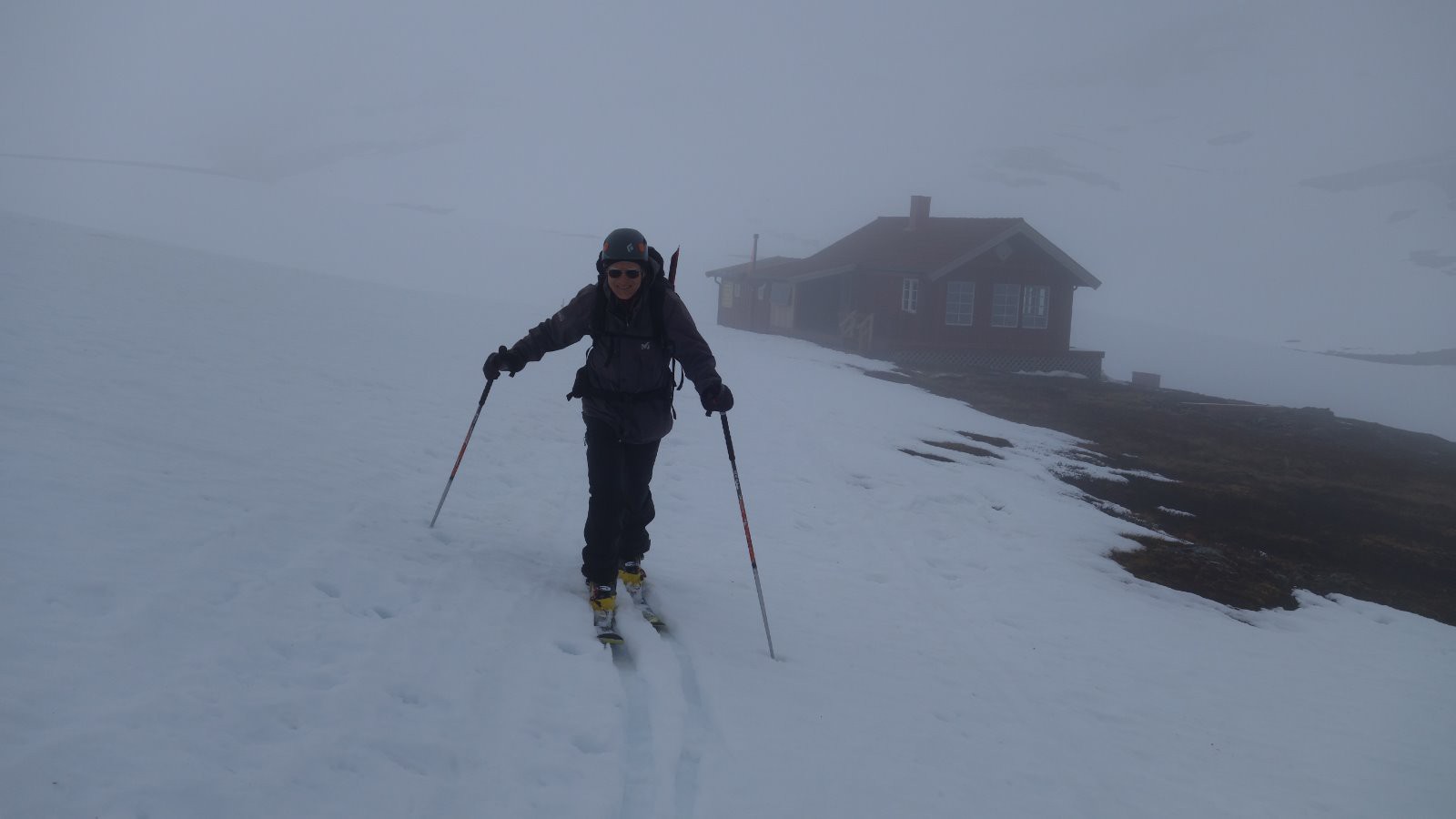 Départ de la cabane, la pluie a cessé