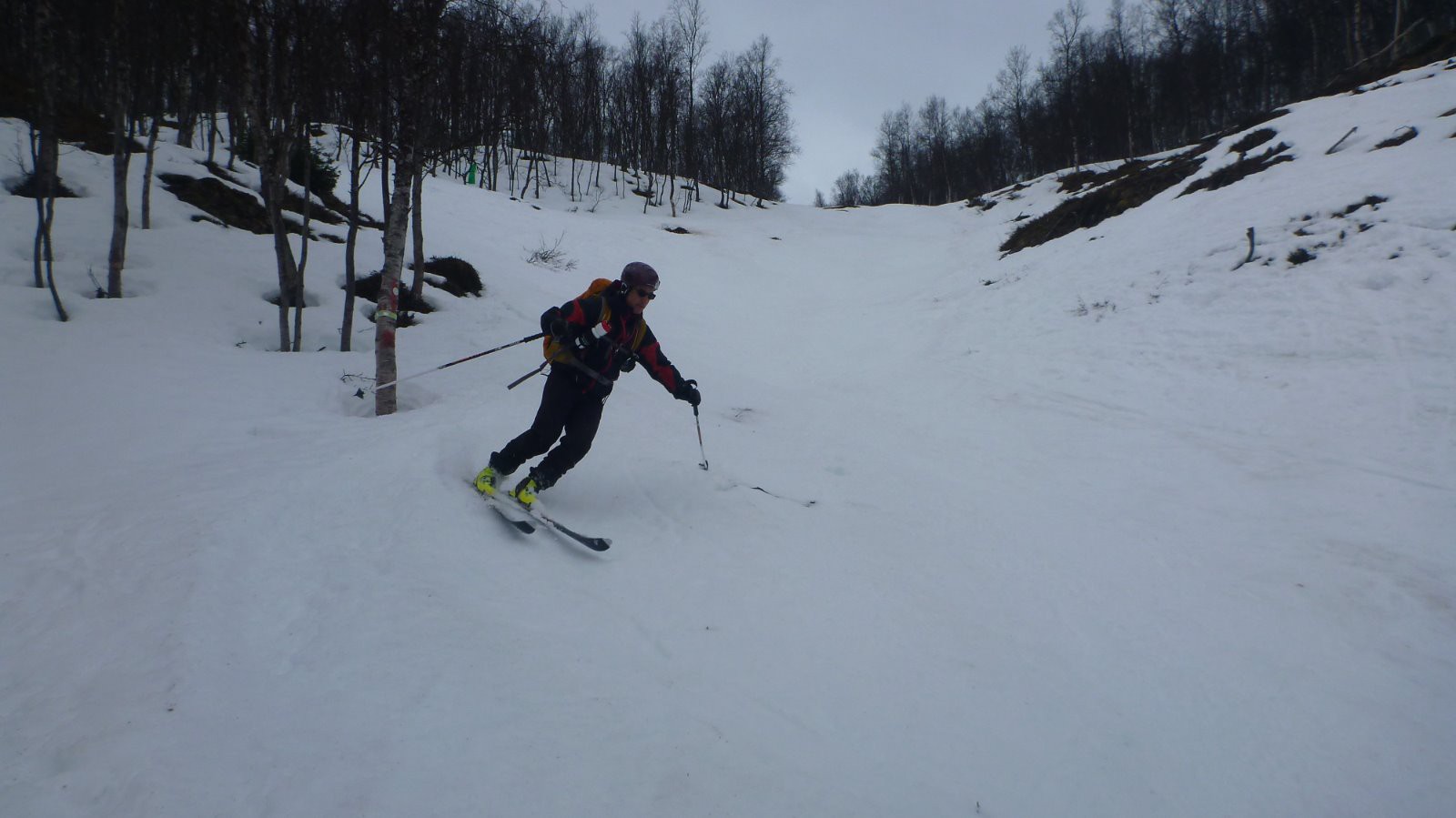 On termine par du bon ski