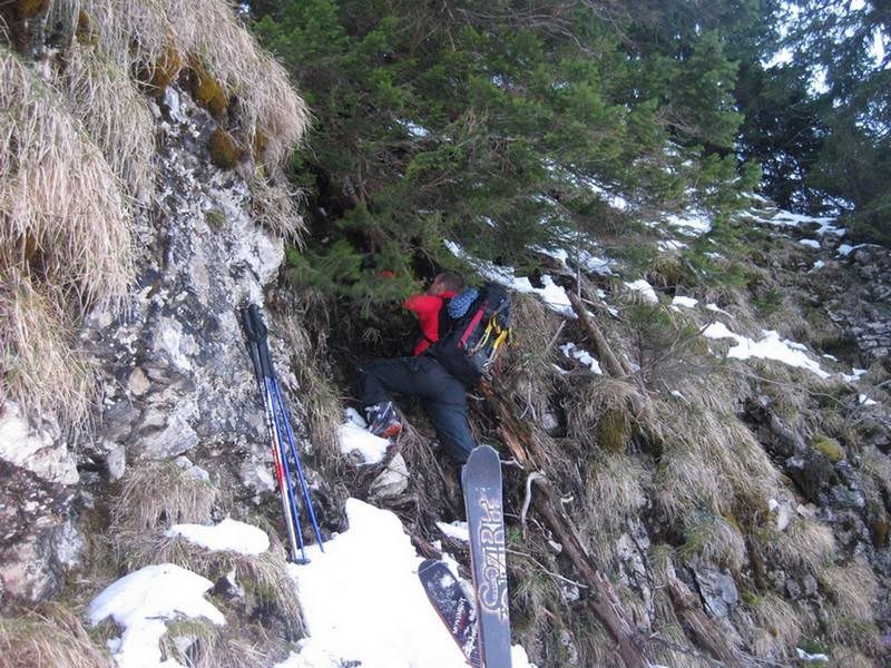 Le ski dans le Chablais au mois de MAI.