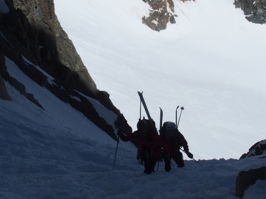 Remontée au Col de la Casse Déserte : on a notre compte !