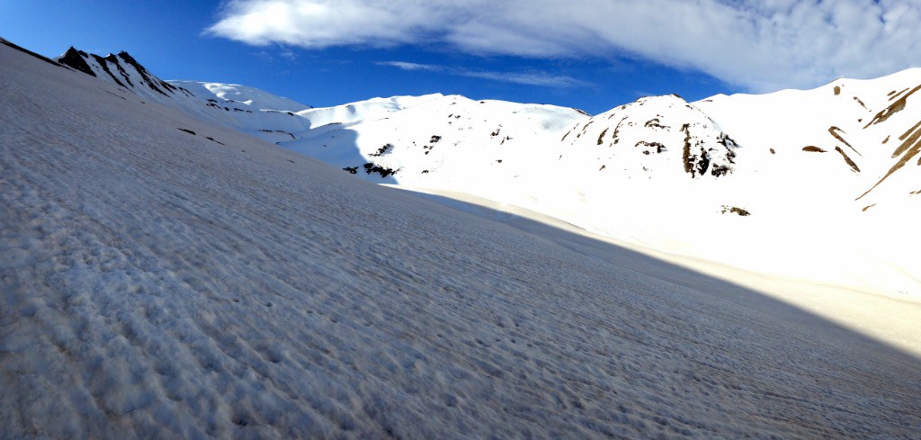 #2 La combe tranquille, vue vers le sommet La combe tranquille, vue vers le sommet