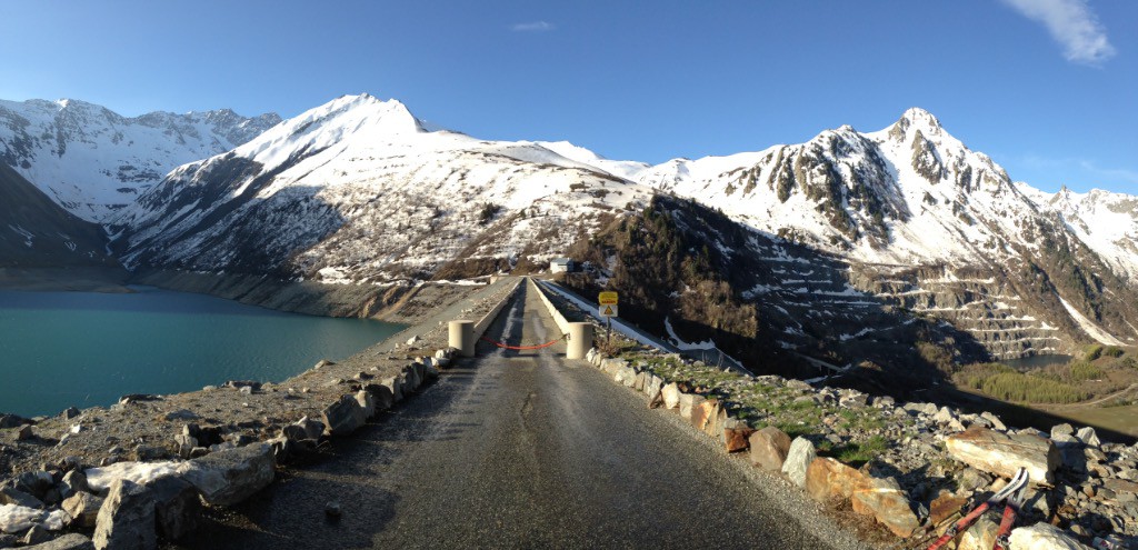 #1 Traversée du barrage de Grand Traversée du barrage de Grand'Maison