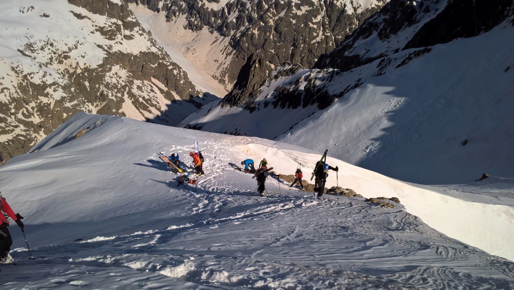 #20 J2 : sur la pente suspendue de neige Cordier J2 : sur la pente suspendue de neige Cordier