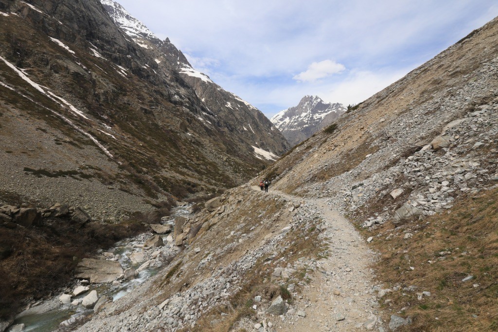 #101 Longue descente vers la Bérarde, avant d Longue descente vers la Bérarde, avant d'attaquer la remontée au Chatelleret..