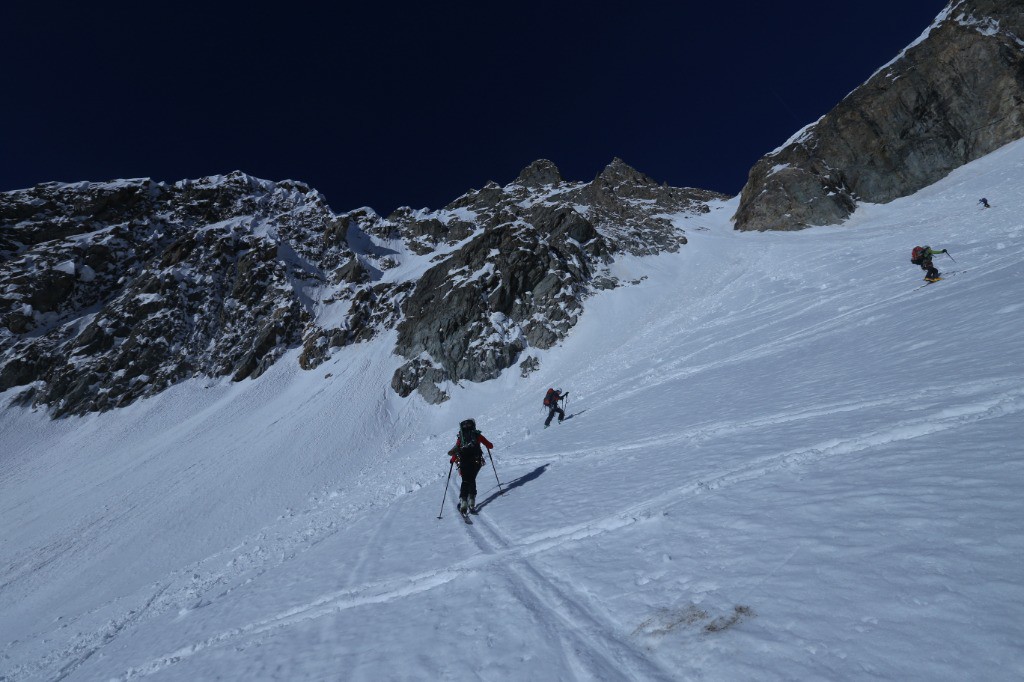#14 La Brèche de la Plate des Agneaux se dévoile... La Brèche de la Plate des Agneaux se dévoile...