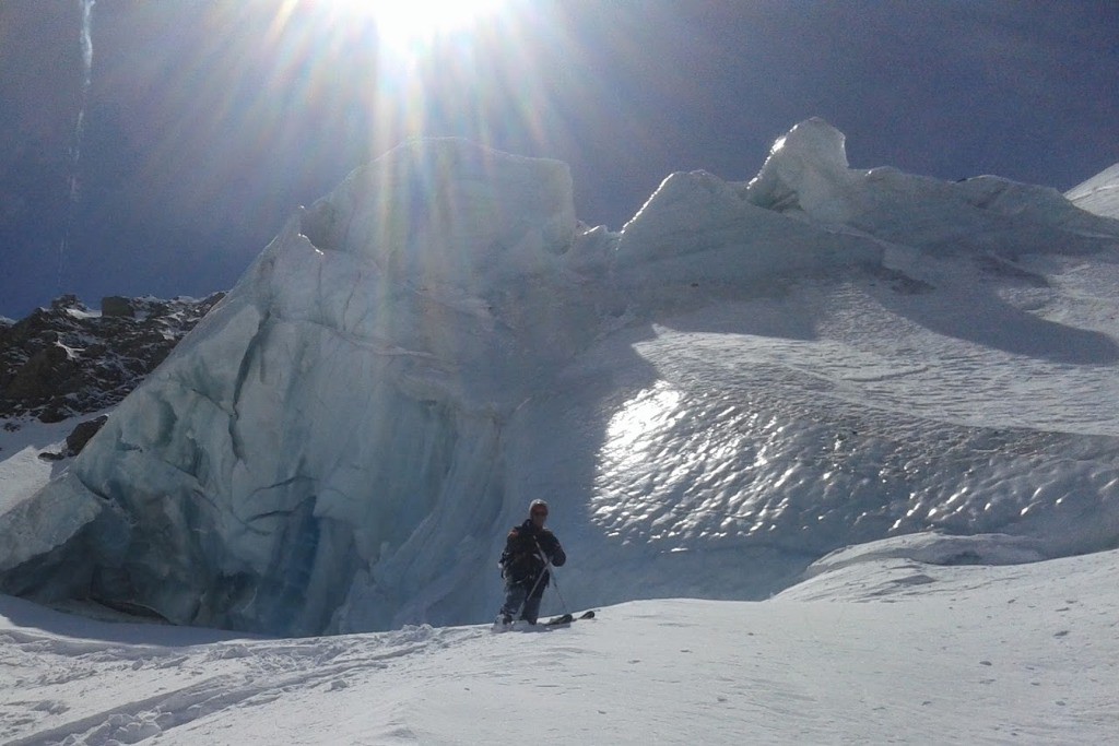 #1 Dans les séracs la poudre de rêve ! Dans les séracs la poudre de rêve !