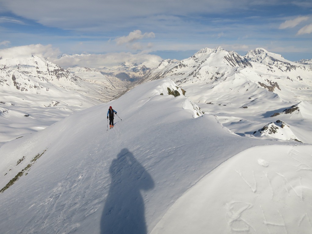 #28 Séb arrive au sommet de la Pointe de Méan Martin Séb arrive au sommet de la Pointe de Méan Martin