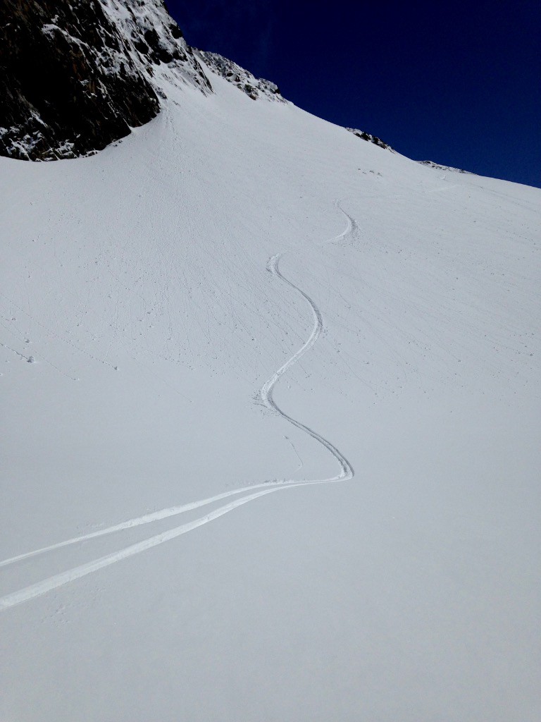 #11 Traces à la descente Traces à la descente