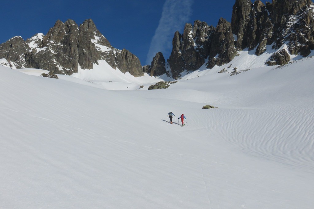 On vise le col de la combe