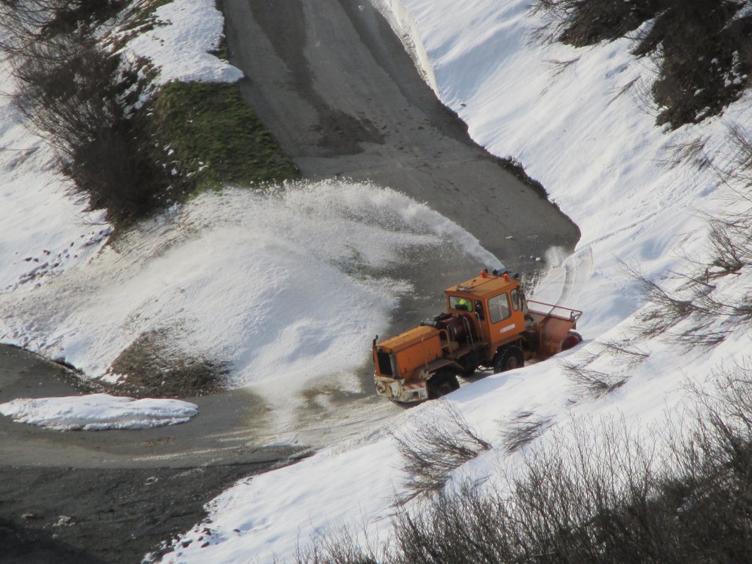 pendant ce temps ça déneige....