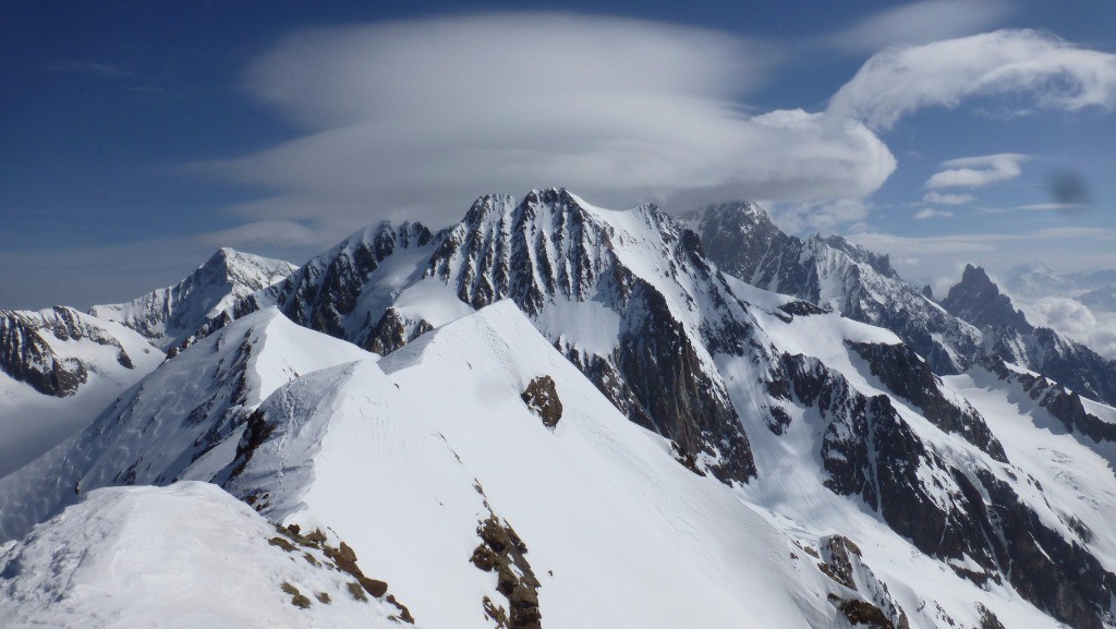 Pas beau au dessus du Mt Blanc !