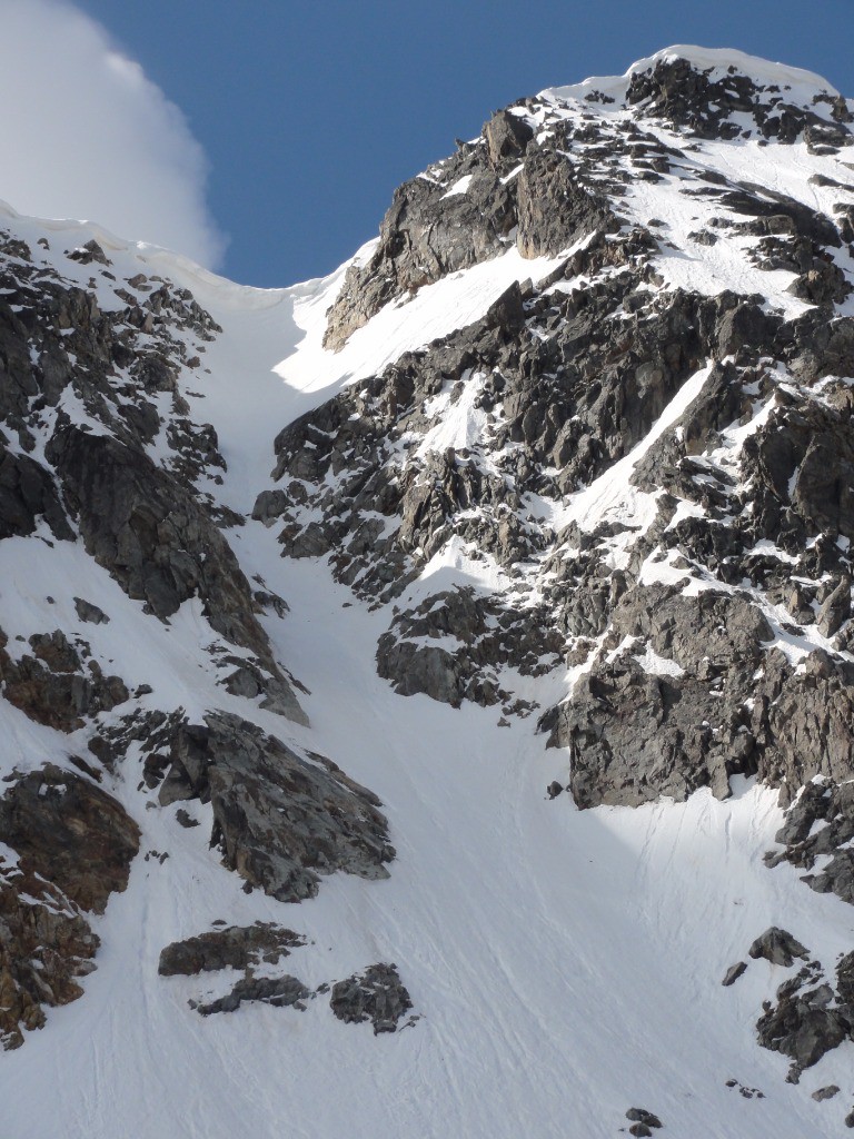 #10 Couloir N., le plan A peu engageant
Couloir N., le plan A peu engageant