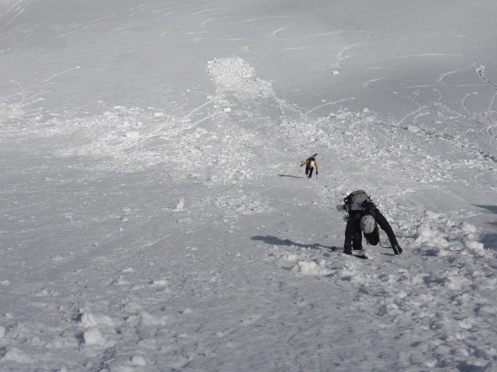 #12 Couloir NNW, c Couloir NNW, c'est parti