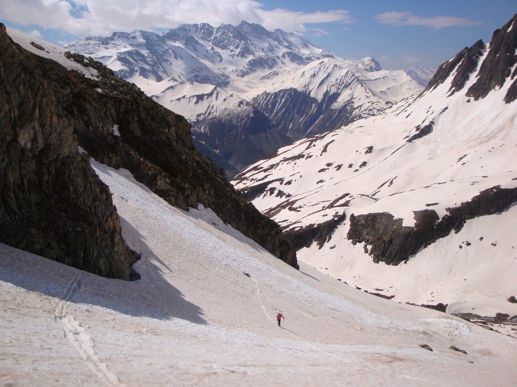 Remontée à la Brêche du Pin