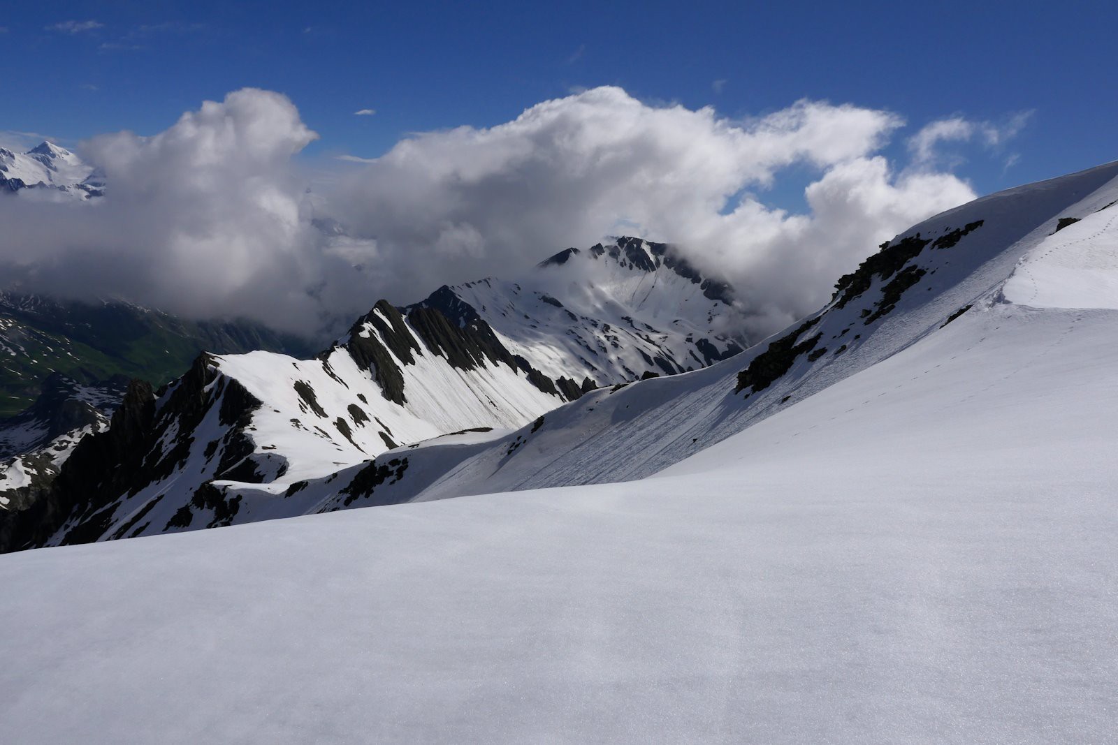 #8 Col de la Nova, vue vers l Col de la Nova, vue vers l'est.