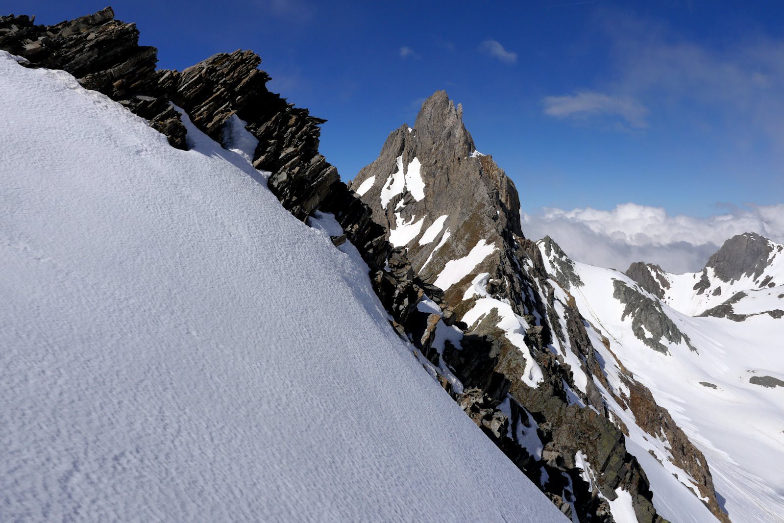 #3 Haut de la Pente NW avec le soleil. Haut de la Pente NW avec le soleil.