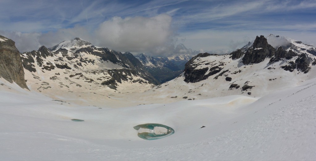 traversée du glacier: le lac déjà vu sur st?