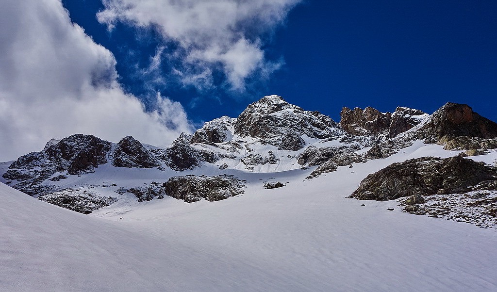 #16 Remontée sous le versant N du Couttet... Remontée sous le versant N du Couttet...