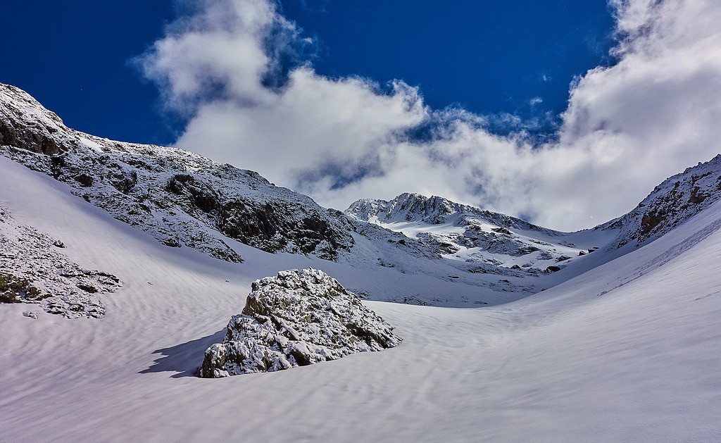 #7 Le haut du vallon en excellentes conditions... Le haut du vallon en excellentes conditions...
