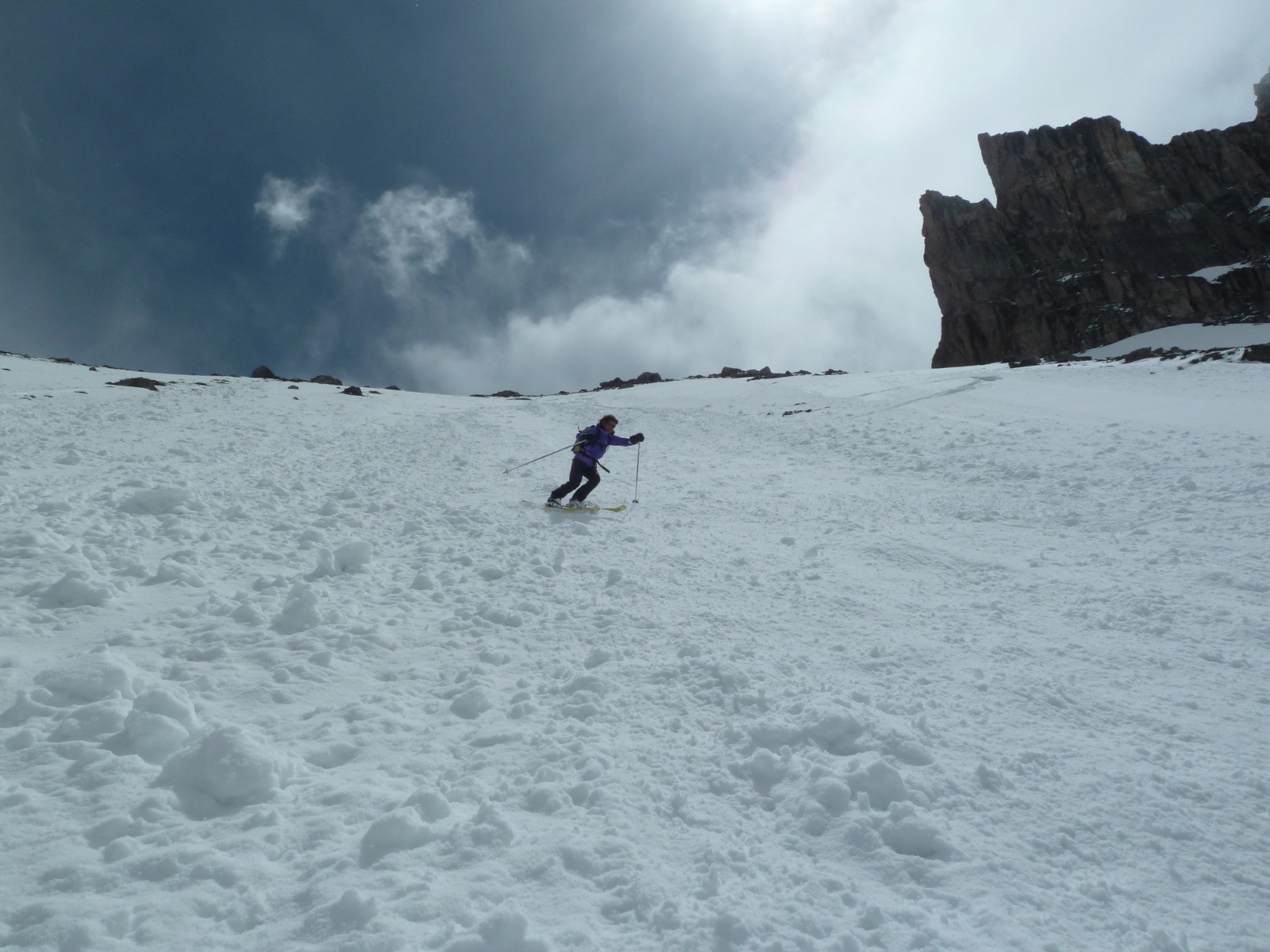 #15 Face W de Parozan : bonne descente sous le soleil ! Face W de Parozan : bonne descente sous le soleil !